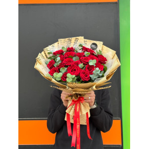 20 KIRMIZI GÜL BUKETİ